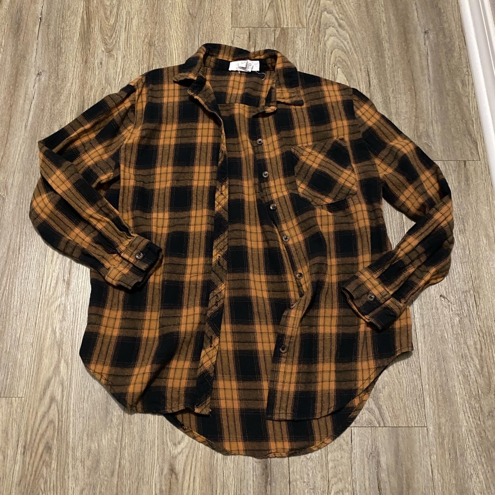 Plaid Flannel Shirt